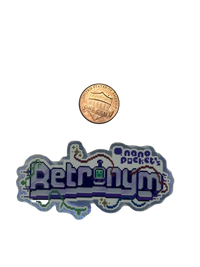 Retronym Logo Sticker