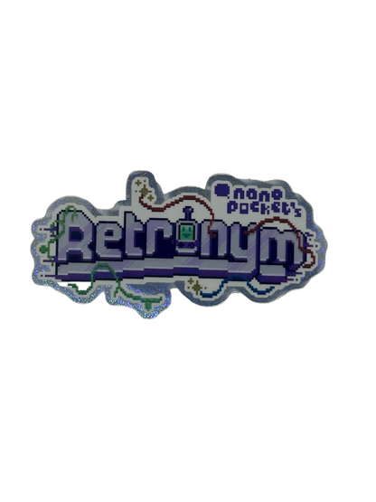 Retronym Logo Sticker